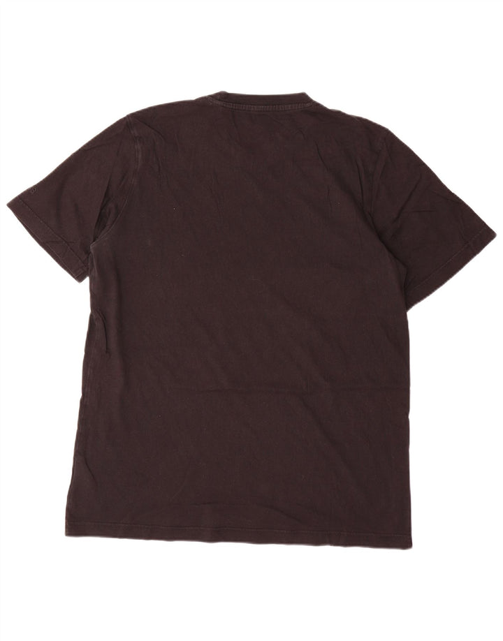 ADIDAS Mens Graphic T-Shirt Top Médio Algodão Preto