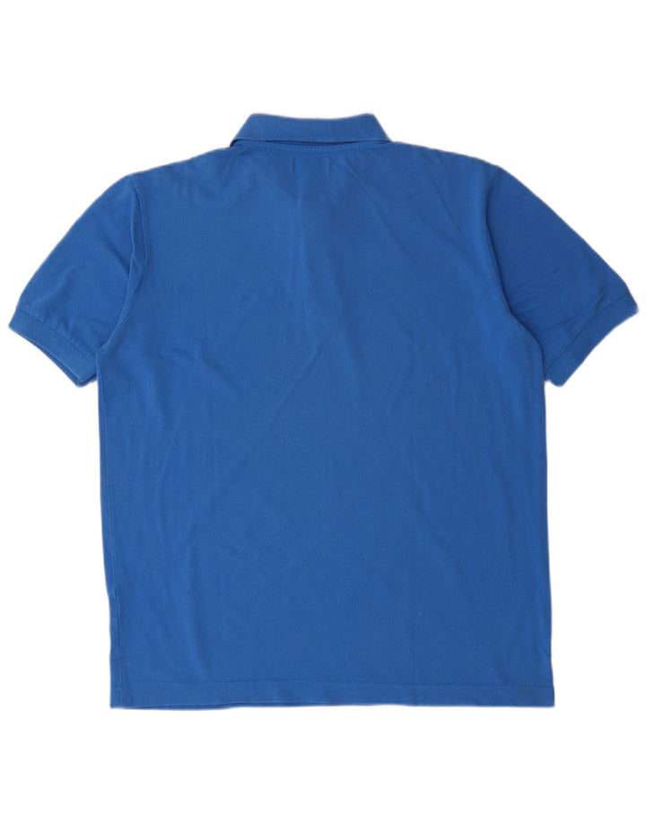 Camisa polo masculina KAPPA grande algodão azul