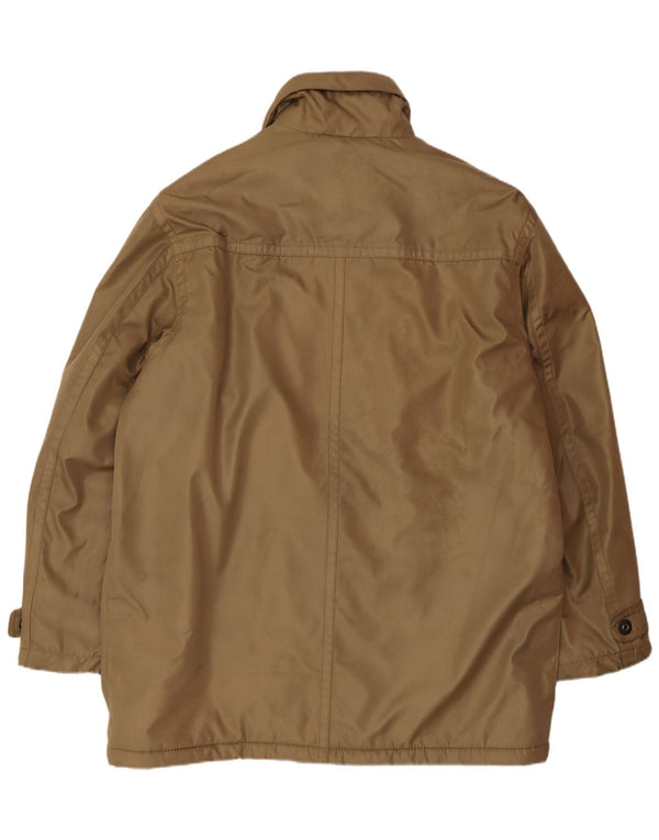 Sobretudo masculino Navigare UK 44 2XL poliéster cáqui