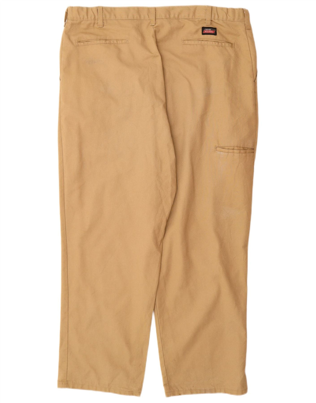 Calças Dickies masculinas Pegged Cargo W40 L30 poliéster bege