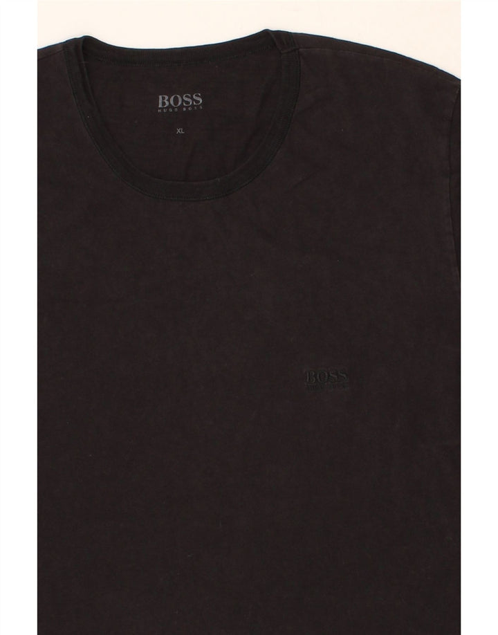 Camiseta masculina HUGO BOSS Top XL algodão preto