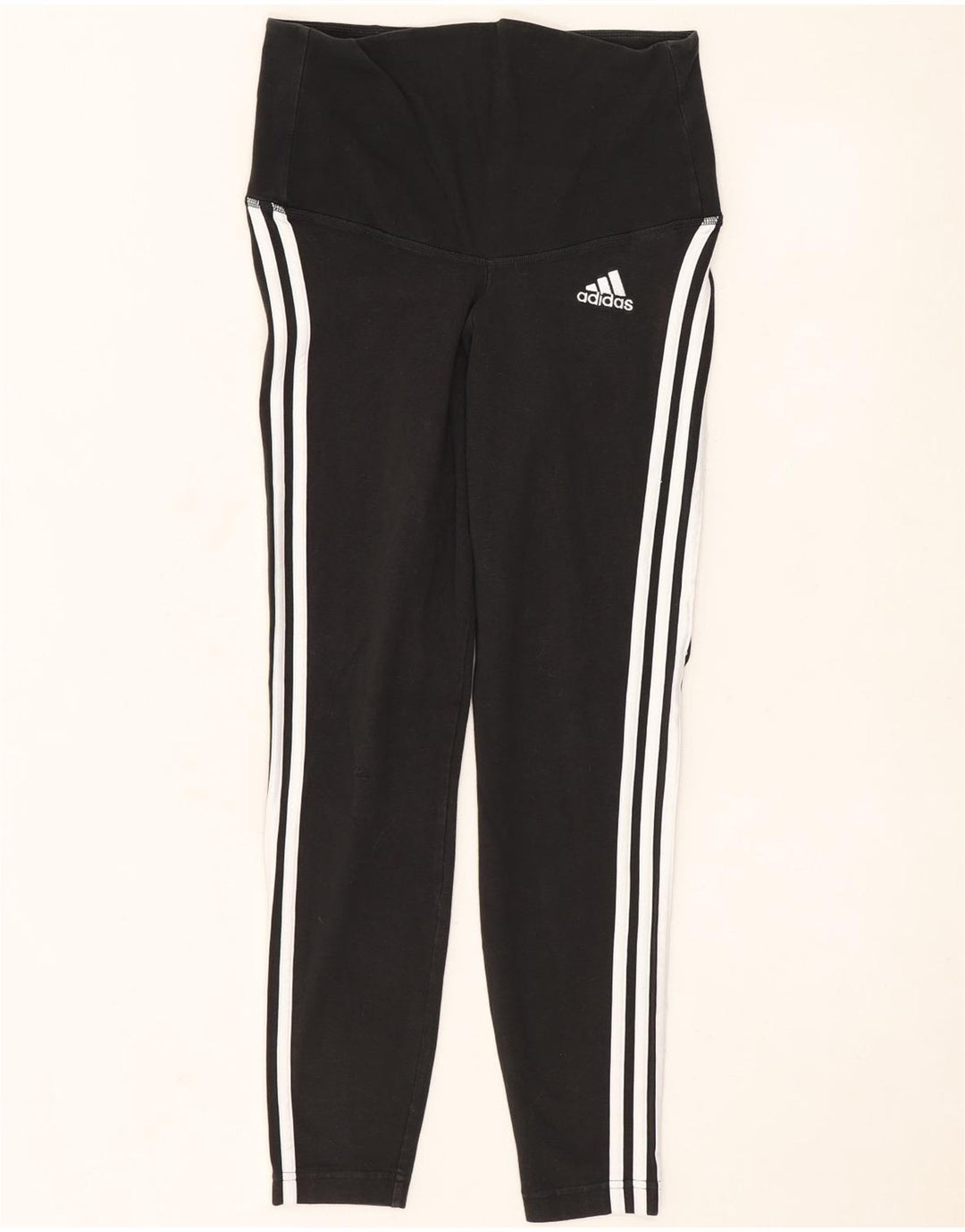 Leggings Adidas Femininas UK 12/14 Médio Algodão Preto