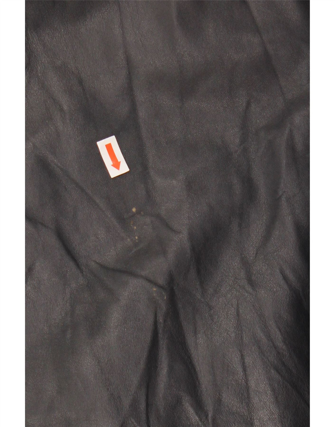 Jaqueta de couro feminina PER ME UK 22 2XL couro preto