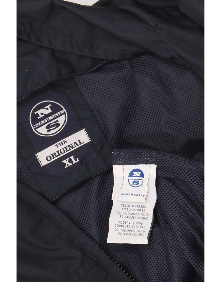 Jaqueta bomber masculina North Sails UK 42 XL azul marinho poliamida