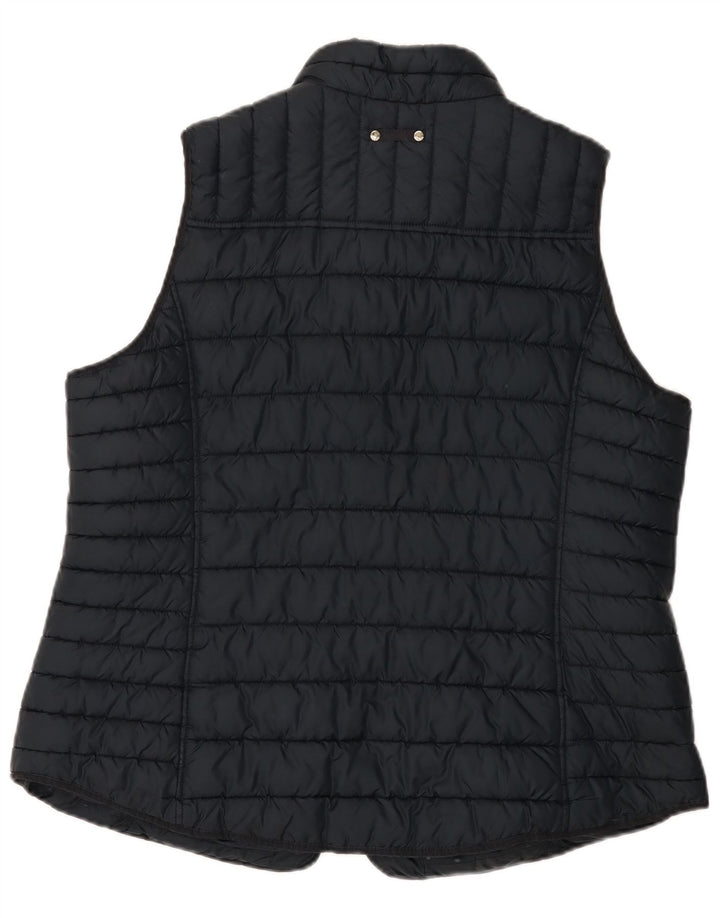 Gilet feminino acolchoado Joules UK 20 2XL poliéster azul marinho