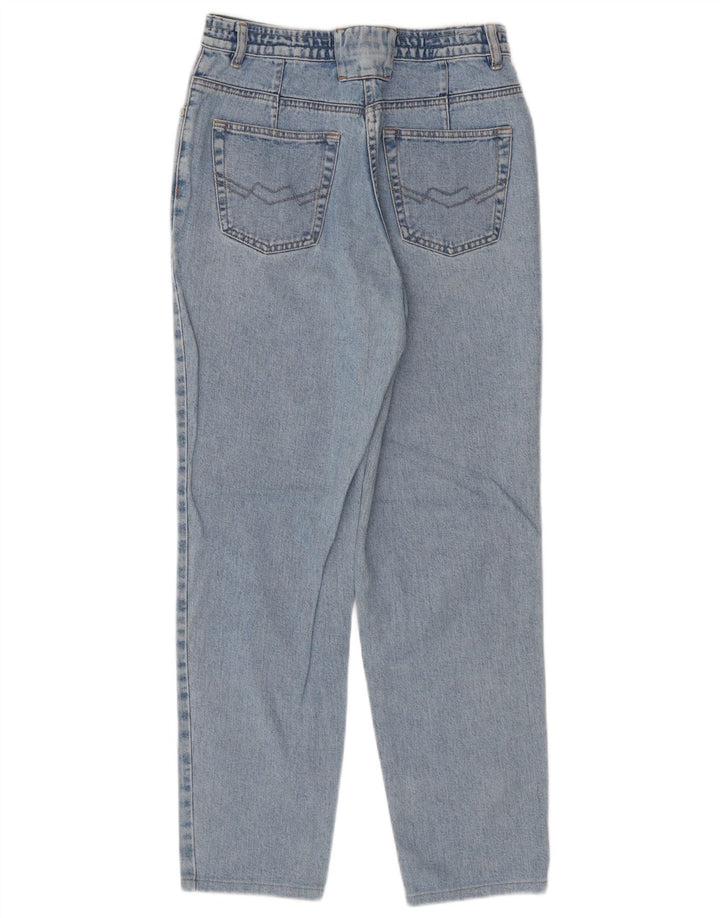 Calça Jeans Cônica Feminina CANDA IT 42 Médio W30 L30 Azul Algodão