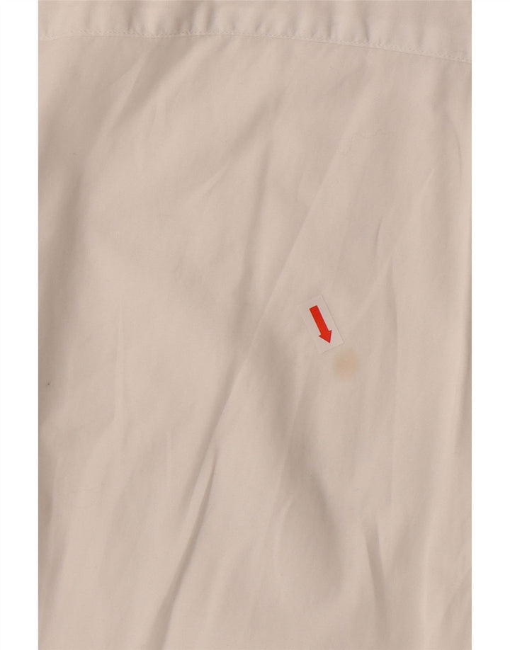Camisa masculina de manga curta NAVIGARE XL algodão branco