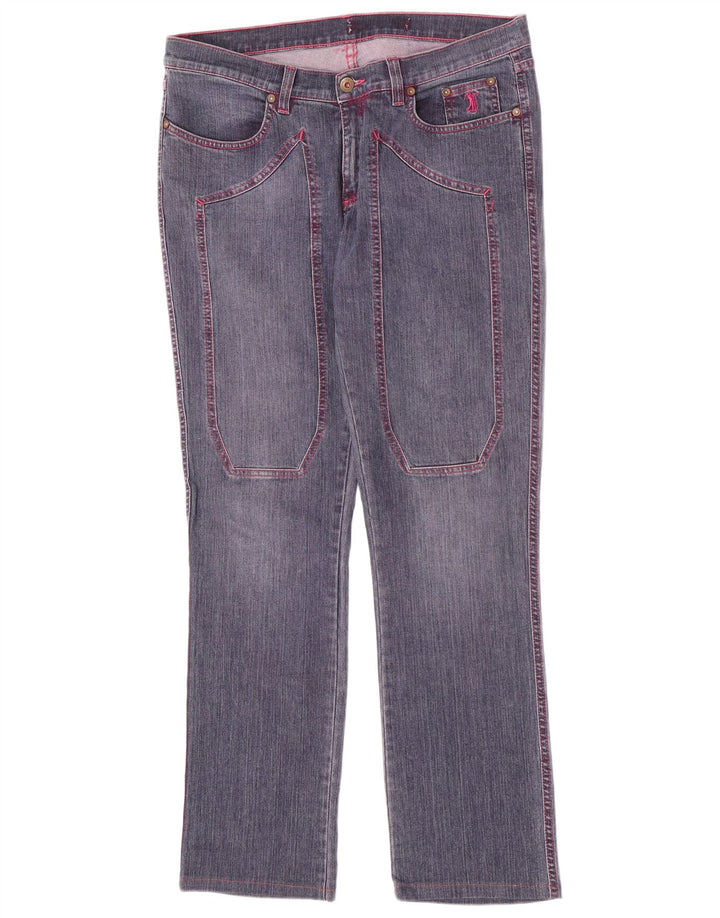 Jeckerson Jeans Slim Feminino W34 L30 Azul Algodão