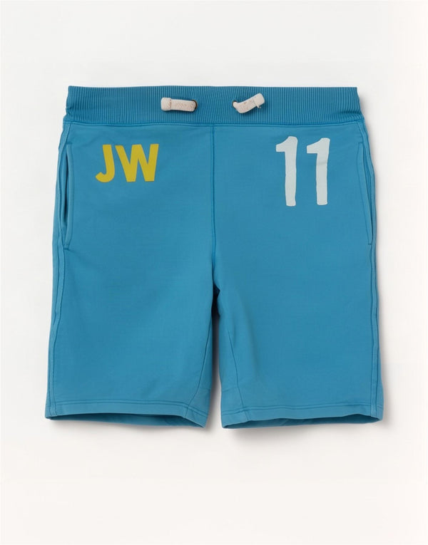Shorts esportivos masculinos Jack Wills XS azul algodão