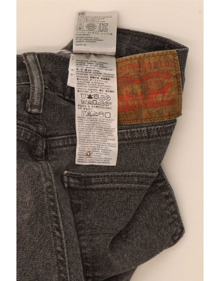 Levi's Masculino 511 Slim Jeans W30 L29 Cinza Algodão
