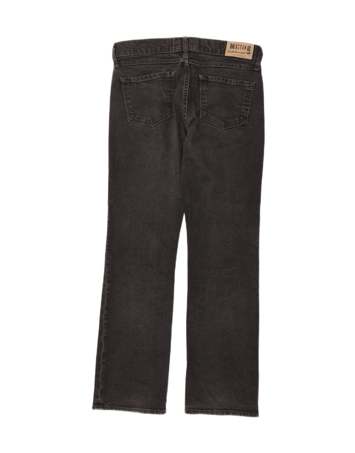 Mustang feminino bootcut jeans W29 L32 algodão cinza