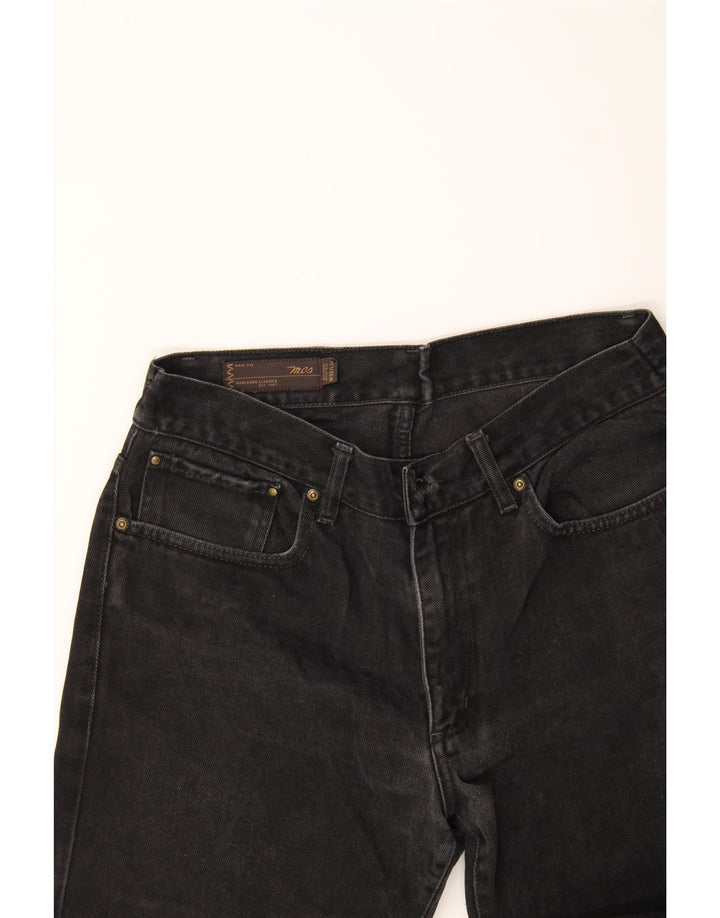MARLBORO CLASSICS Womens Straight Jeans W29 L27 Black Cotton Vintage Marlboro Classics and Second-Hand Marlboro Classics from Messina Hembry 