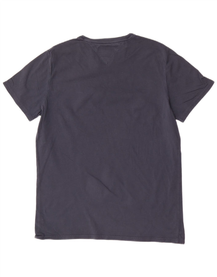 Camiseta masculina Tommy Hilfiger grande azul marinho