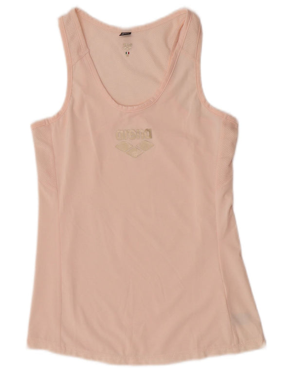 Colete gráfico feminino Arena UK 4 XS rosa