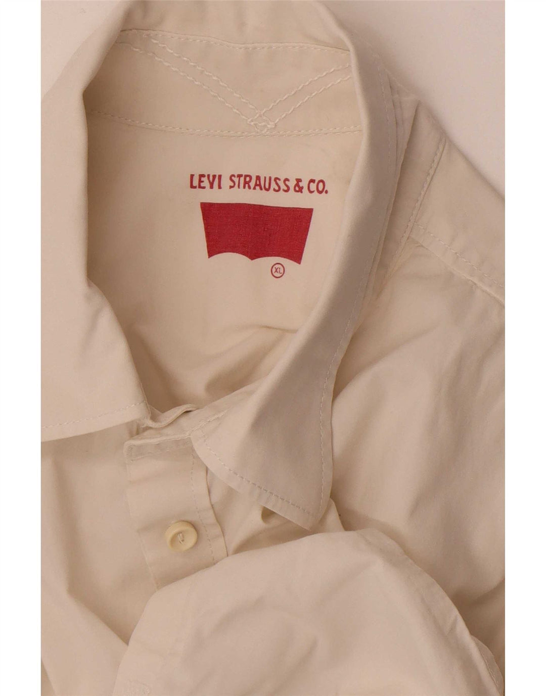 Camisa Levi's Masculina Regular Fit XL Off White