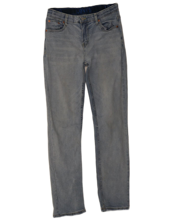 Levi's Meninas 502 Slim Jeans 15-16 Anos W29 L31 Azul Algodão