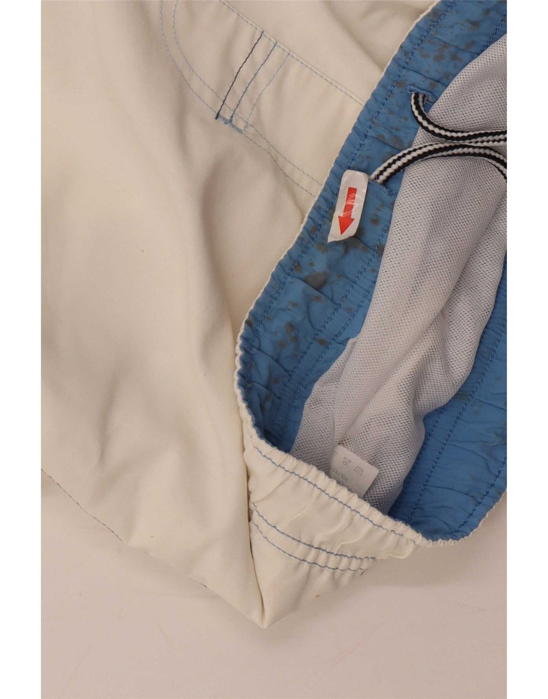 Calção de banho masculino gráfico Colmar IT 52 grande poliéster branco