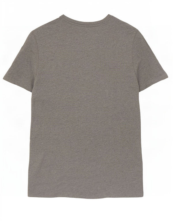 Camiseta gráfica masculina Levi's Top pequeno algodão manchado cinza