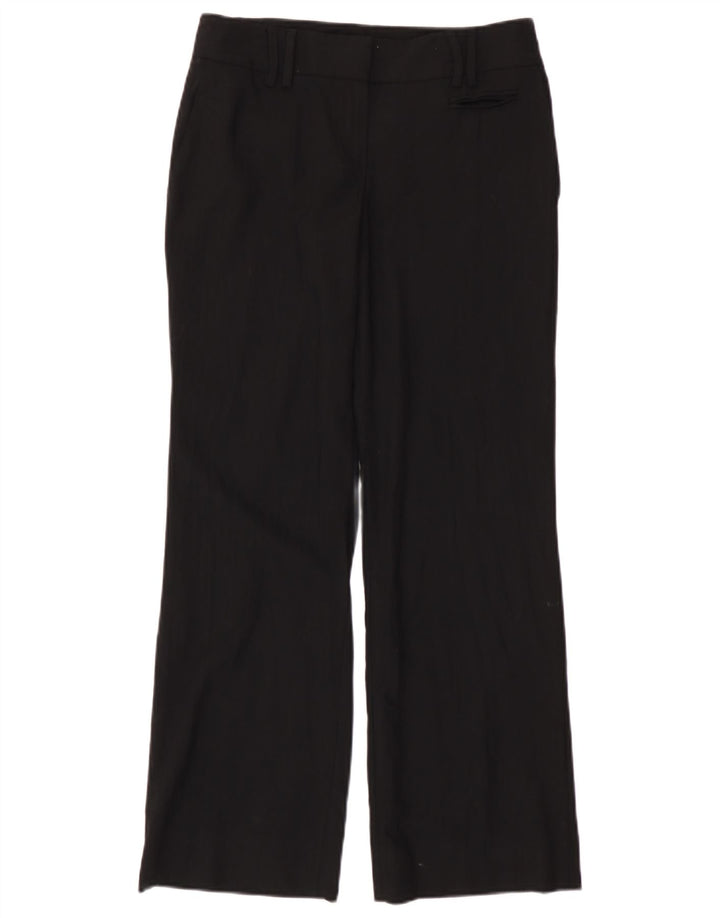 Calça Chino Mulher Massimo Dutti EU 38 Pequeno W28 L30 Preto Listrado