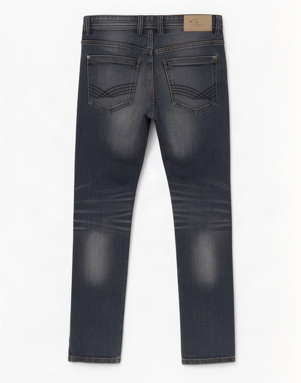 Jeans retos masculinos Tom Tailor W30 L29 algodão azul marinho