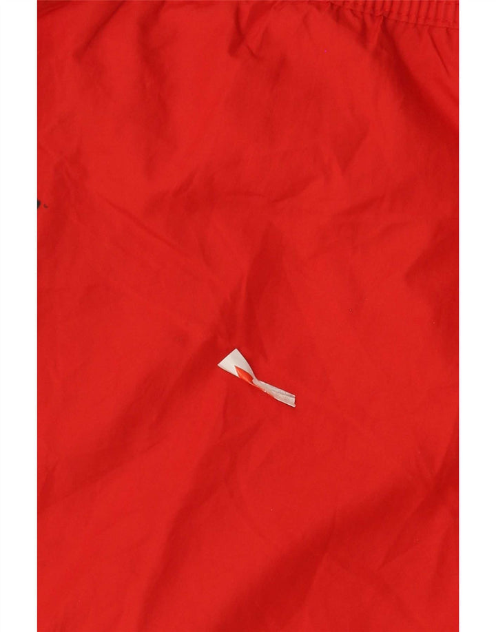 Shorts de natação masculino diesel poliéster vermelho médio