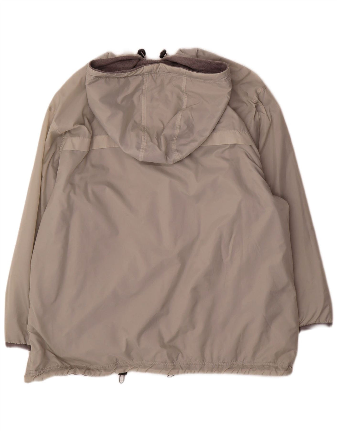 Jaqueta masculina de lã reversível com capuz Champion UK 44 2XL poliéster cinza