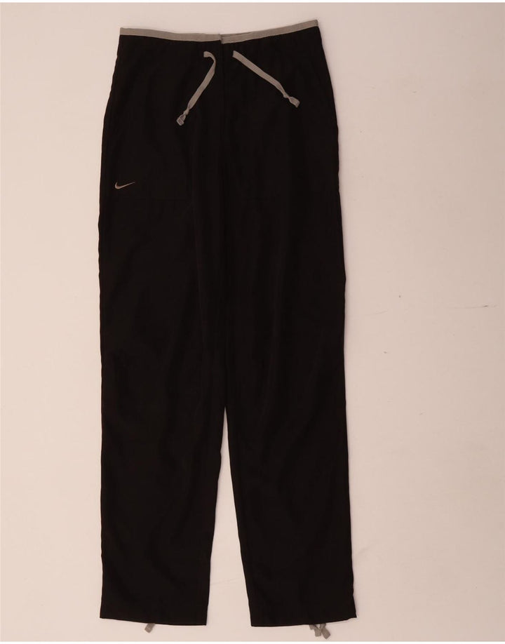 Calça de treino feminina Nike UK 6 XS poliéster preto