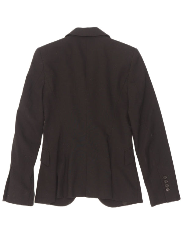 Jaqueta blazer feminina Zara com 1 botão EU 34 2XS preta