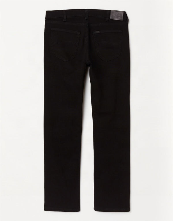 Lee Mens Legendary Slim Jeans W34 L32 Algodão Preto