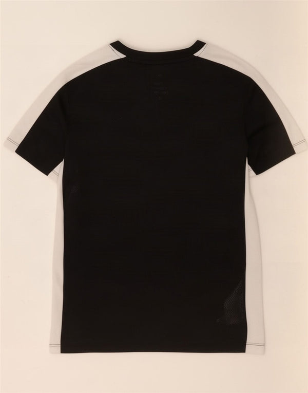Camiseta Nike Boys Dri Fit Top 10-11 anos Médio Preto Colourblock
