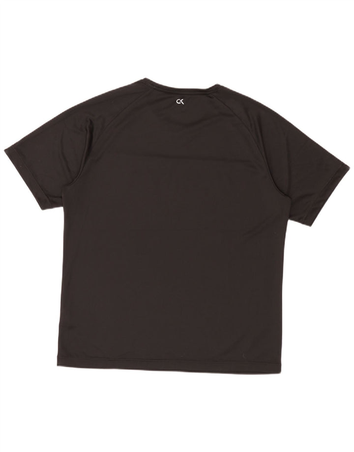 Camiseta masculina Calvin Klein Performance Graphic Top XL poliéster preto