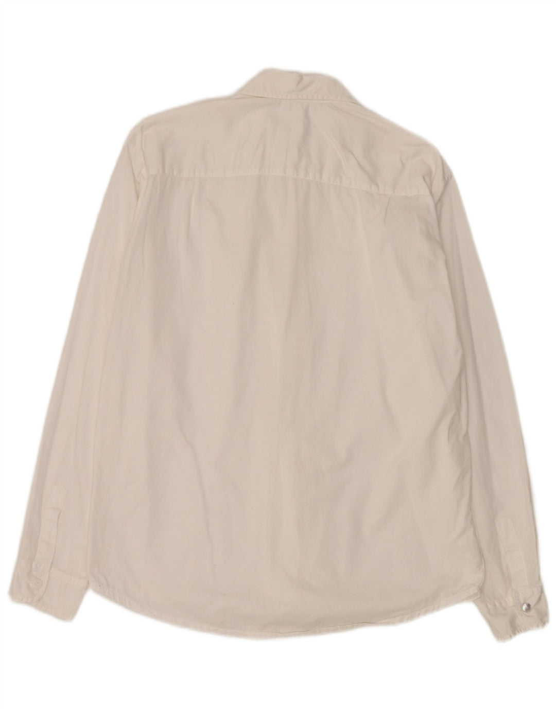 Camisa feminina Outrage UK 18 XL algodão branco