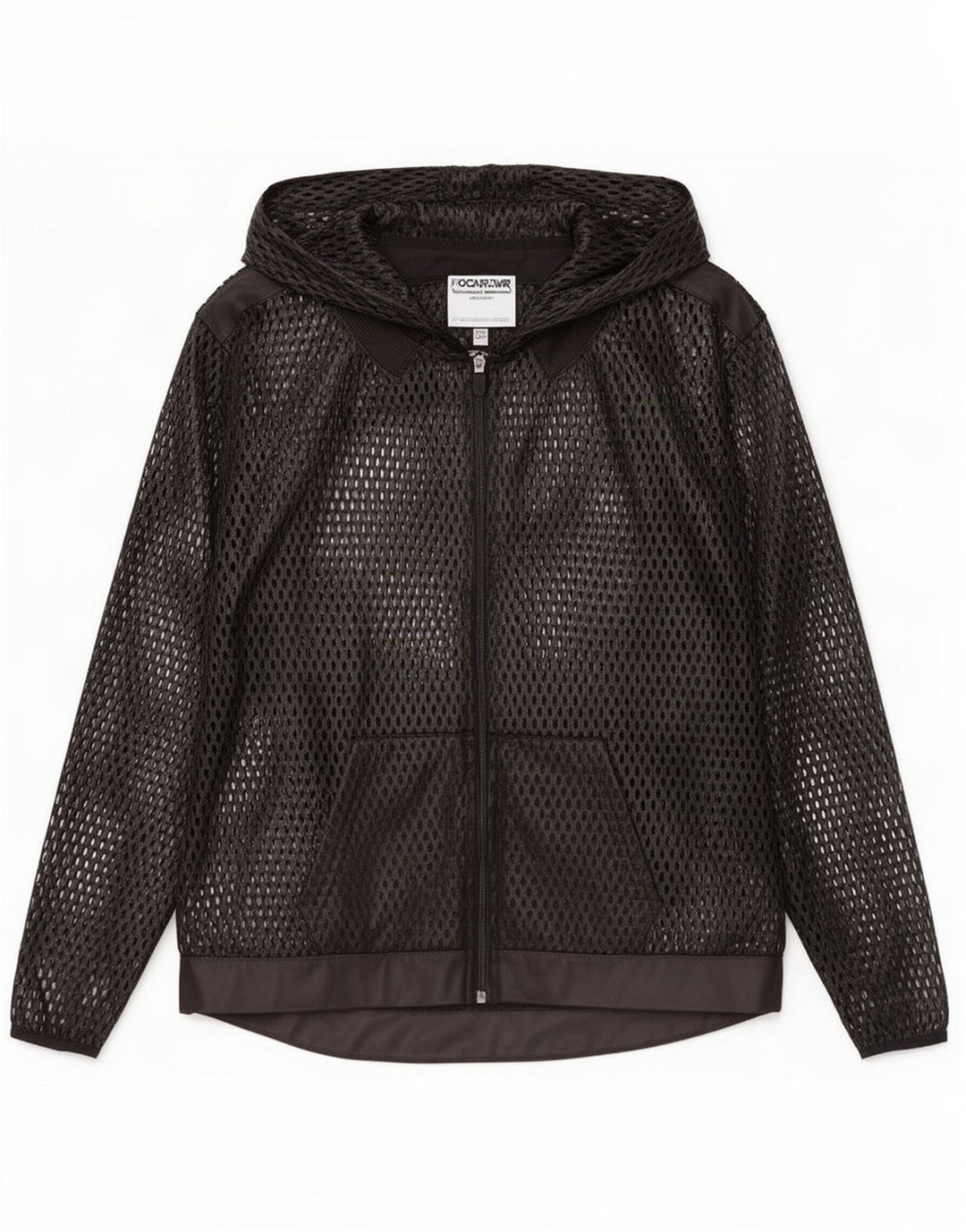 Adidas Womens Hooded Tracksuit Top Jacket UK 10 Pequeno Preto