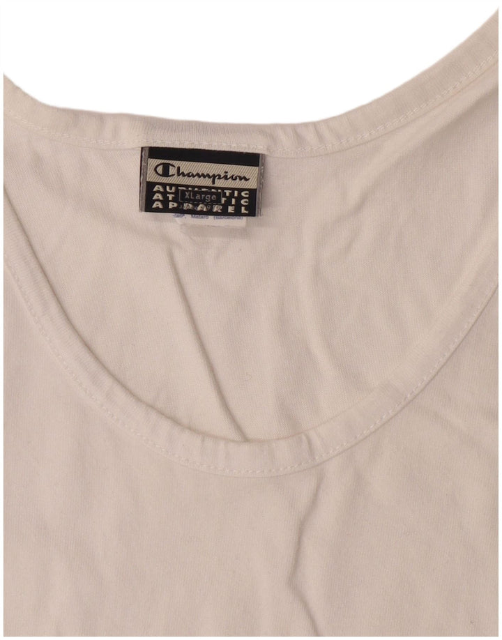 CHAMPION Colete Feminino Top UK 18 XL Branco