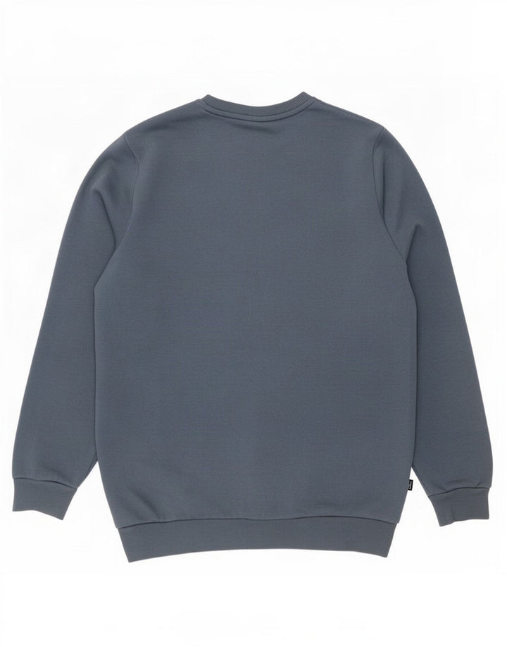 Puma moletom masculino jumper pequeno azul algodão