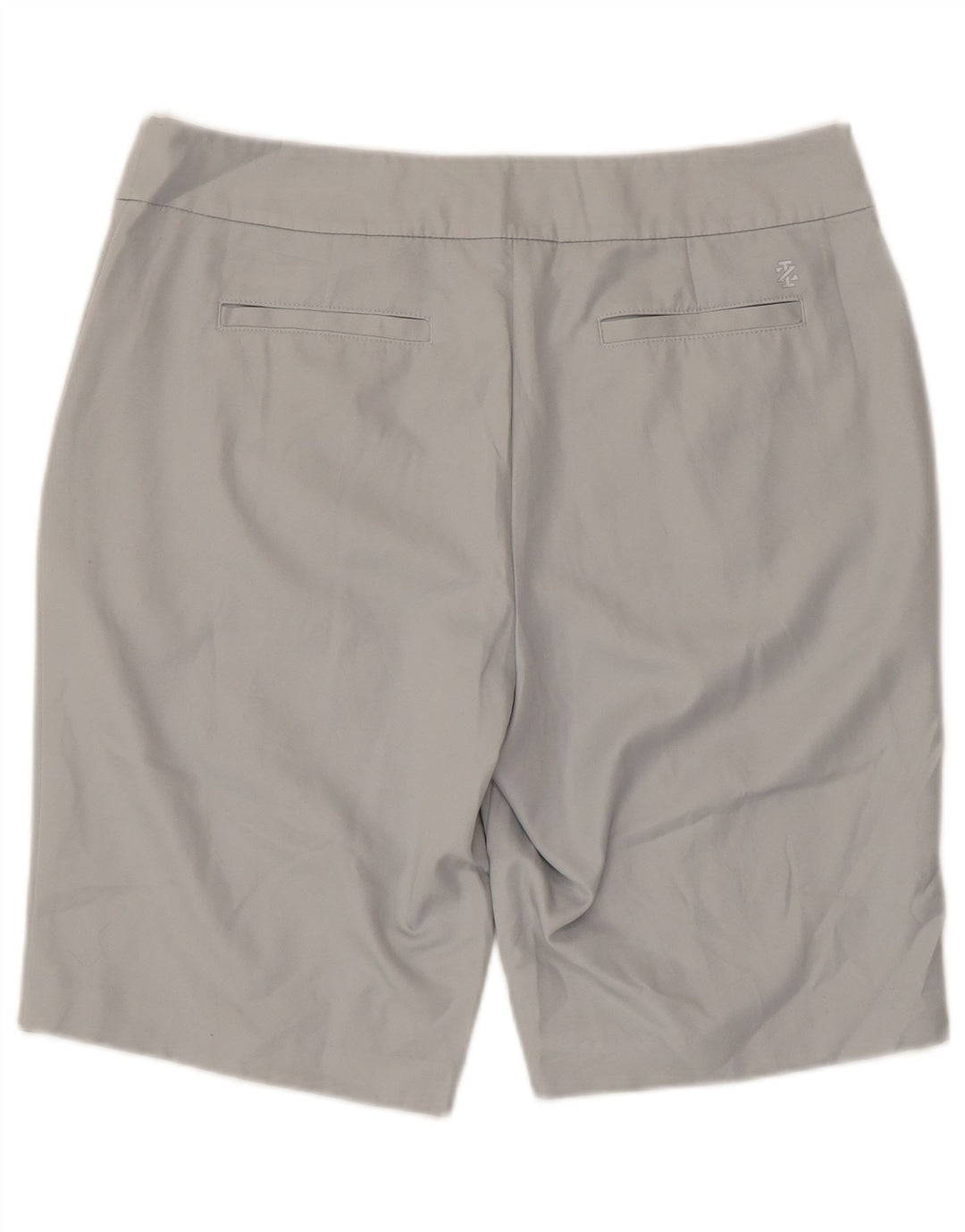 Izod Womens Golf Chino Shorts US 12 Grande W36 Cinza Poliéster