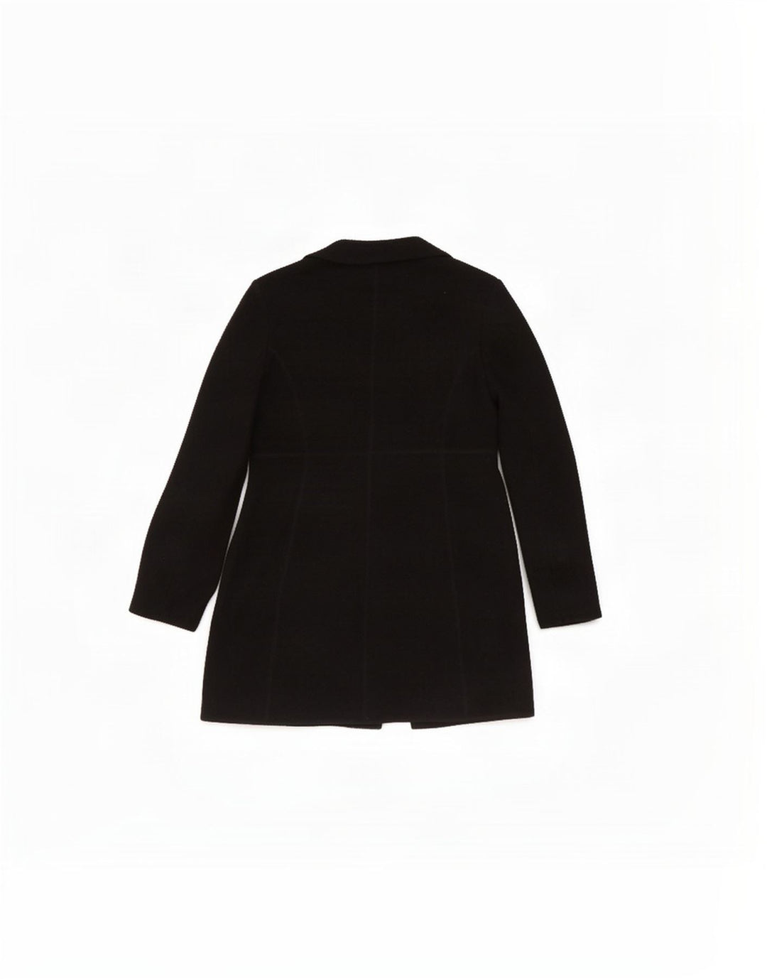 Sobretudo feminino Dkny US 8 lã preta média