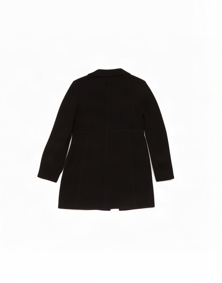 Sobretudo feminino Dkny US 8 lã preta média