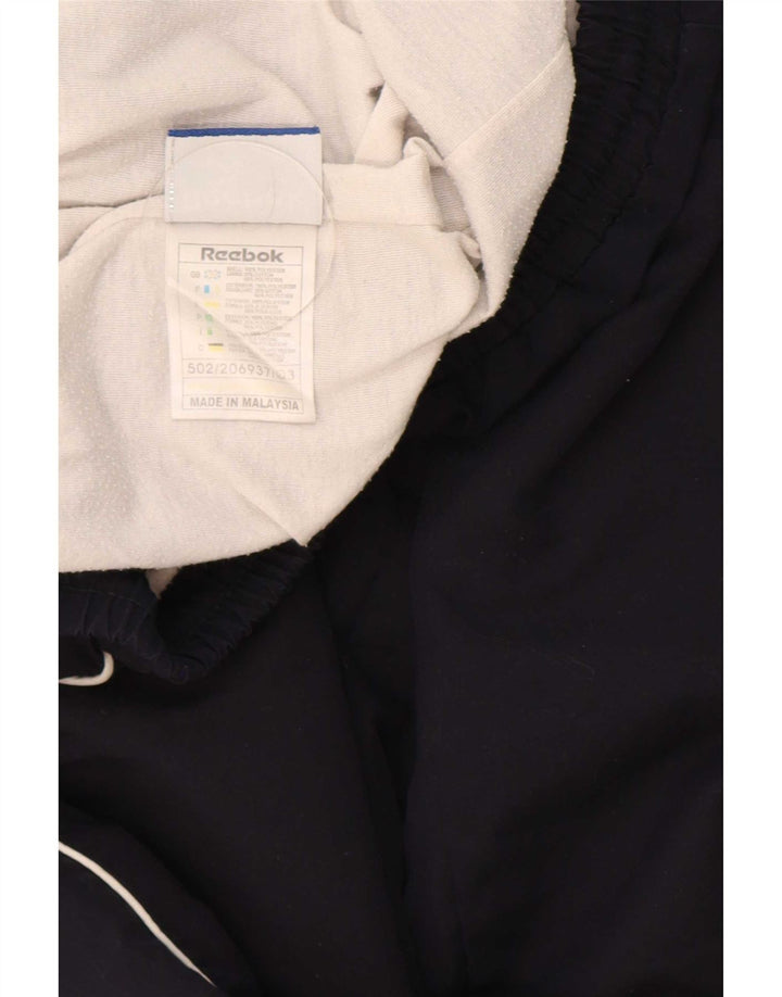 Calça de treino masculina Reebok XL azul marinho poliéster