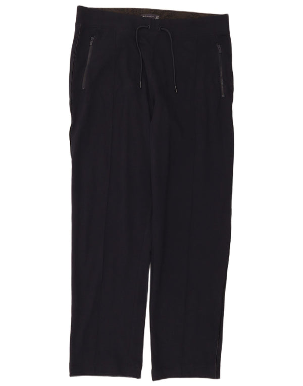 Calça Chino Feminina Marks & Spencer Reino Unido 16 Grande W36 L32 Azul Marinho