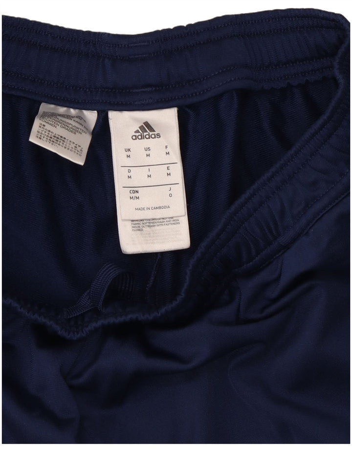 Calça de treino masculina Adidas médio azul marinho poliéster