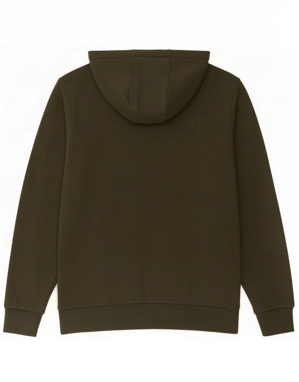 North Sails Mens Graphic Hoodie Jumper Médio Algodão Cáqui