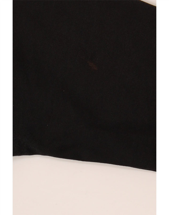 Dkny Mens Treino Top Jaqueta Pequena Algodão Preto