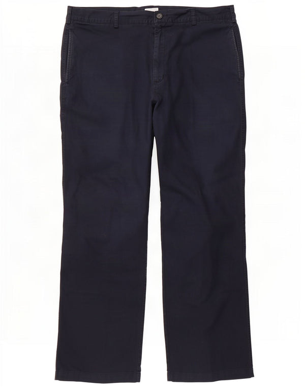 Calça Chino Calvin Klein Masculina Golf Straight W38 L32 Azul Marinho Algodão