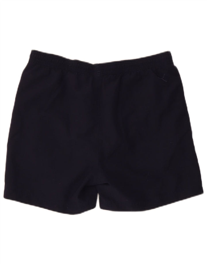 Shorts esportivos Puma meninos 13-14 anos azul marinho poliéster