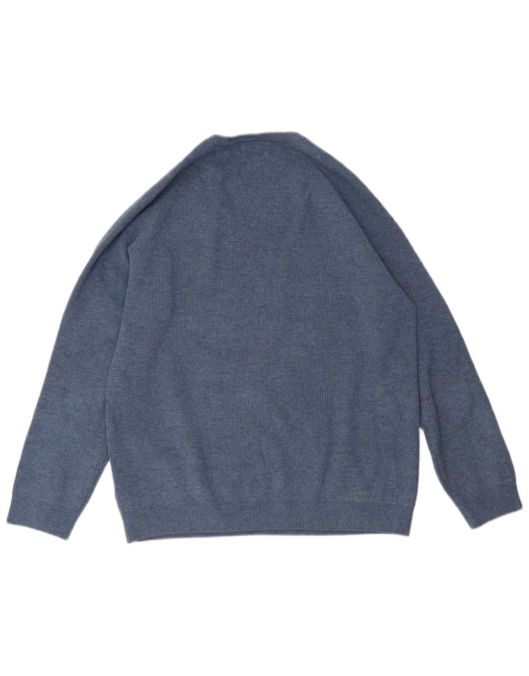 Suéter masculino Marks & Spencer com gola redonda XL azul poliéster