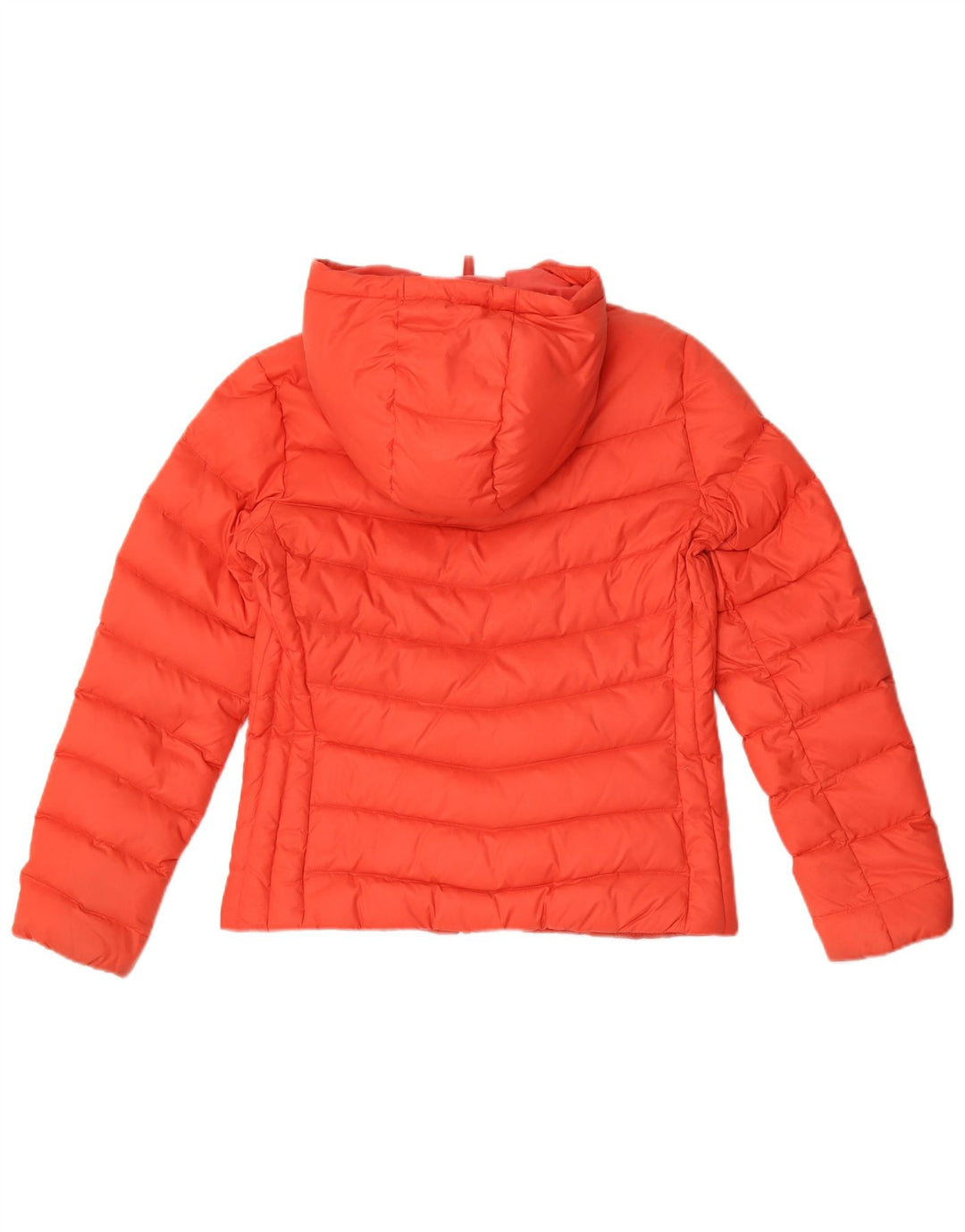 Jaqueta acolchoada com capuz feminina Timberland UK 10 Small Red Nylon