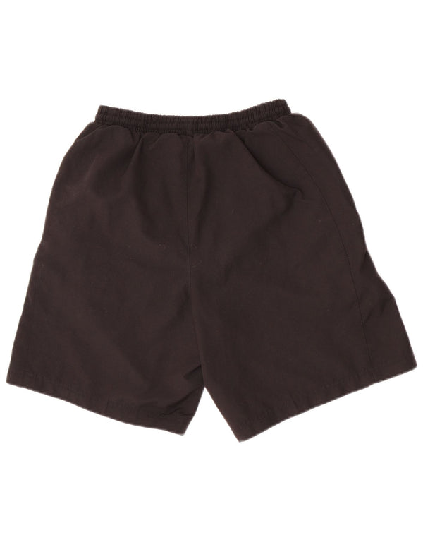 Umbro Mens Graphic Natação Shorts Médio Preto Colourblock Poliéster