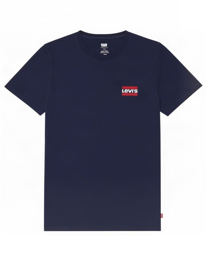 Camiseta masculina Slim Levi's Top Médio Algodão Azul Marinho