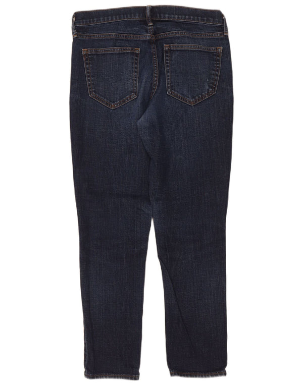 Jeans feminino Gap Girlfriend Slim W26 L27 algodão azul